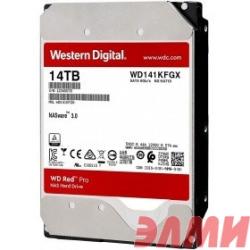 14TB WD Red Pro (WD141KFGX) {Serial ATA III, 7200- rpm, 512Mb, 3.5"}