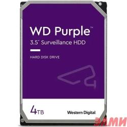 4TB WD Purple (WD43PURZ) {Serial ATA III, 5400- rpm, 256Mb, 3.5"}
