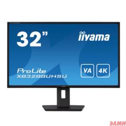 LCD IIYAMA 31.5' XB3288UHSU-B5 {VA 3840x2160 60Hz 3ms 300cd HDMI DisplayPort USB M/M}