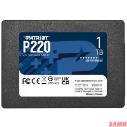 SSD Patriot 1Tb P220S1TB25 P220 2.5" SATA3