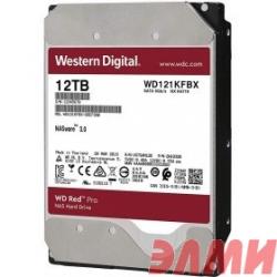 12TB WD Red Pro (WD121KFBX) {Serial ATA III, 7200- rpm, 256Mb, 3.5"}