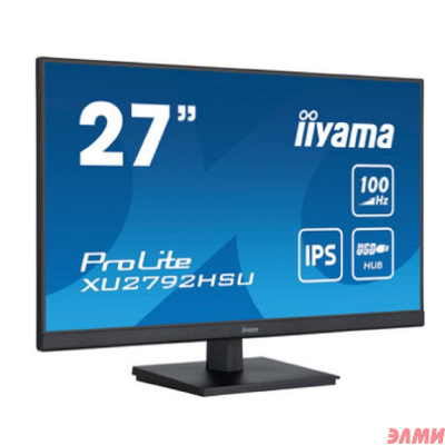 LCD IIYAMA 27" XU2792HSU-B6 {IPS 1920x1080 100Hz 0.4ms 250cd HDMI DisplayPort USB M/M}